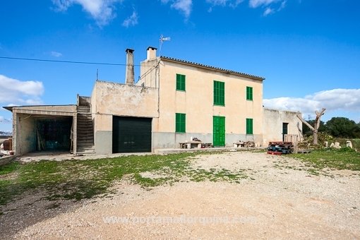 Vista de la casa