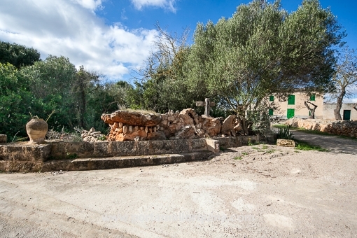 Vista de la casa