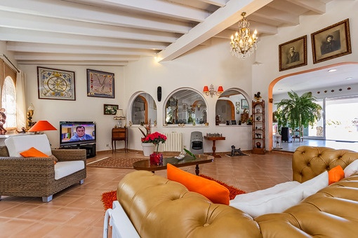 Salón agradable