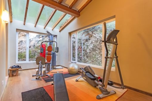 Gimnasio luminoso