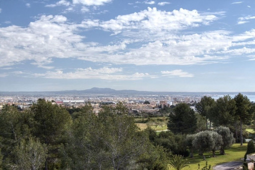 Vistas panorámicas a los alrededores y al mar