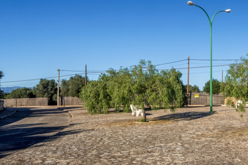 La urbanización está cerca del aeropuerto