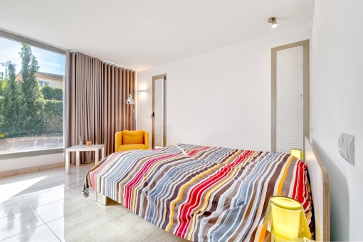 Agradable dormitorio de invitados