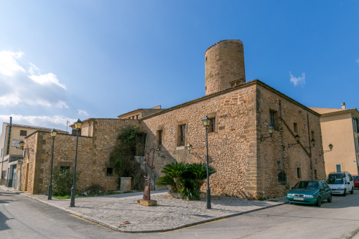 Vista exterior del molino