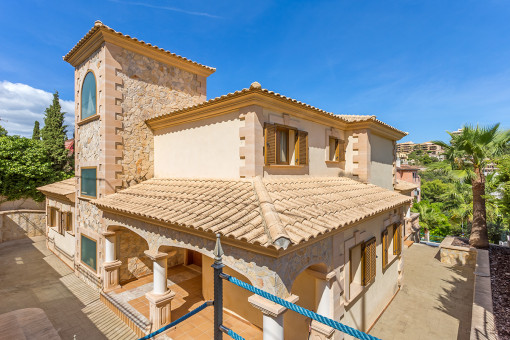 Vista exterior de la casa
