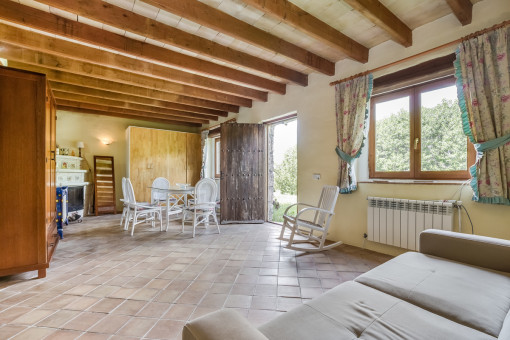 Separado apartamento para los invitados