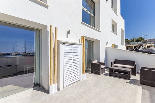 Terraza amplia
