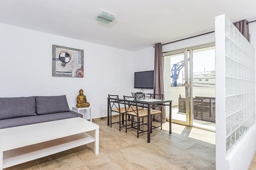 Salón del apartamento