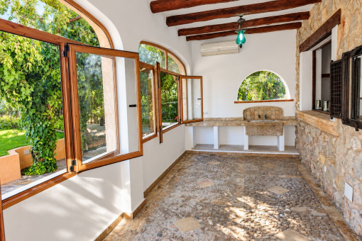 Fantástica cocina de verano