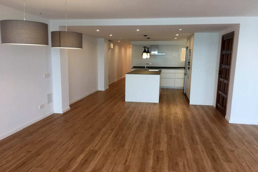 Salón-comedor bonito