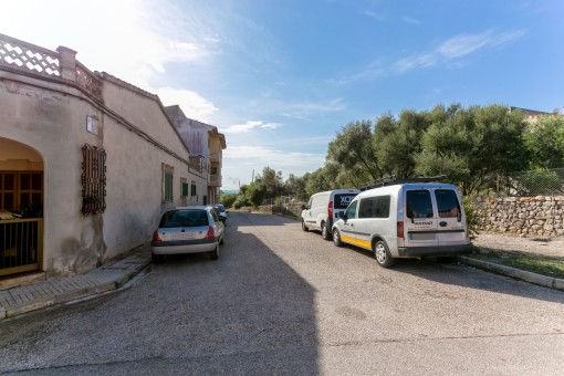 Acceso al terreno