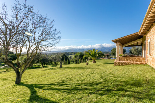 Área exterior de la finca