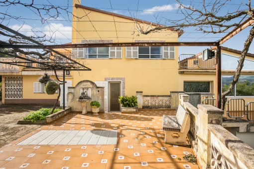 Terraza soleada