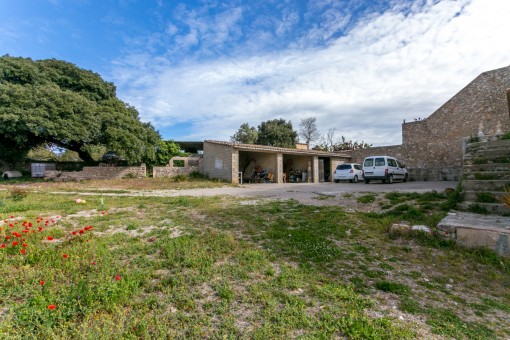 Amplia área exterior