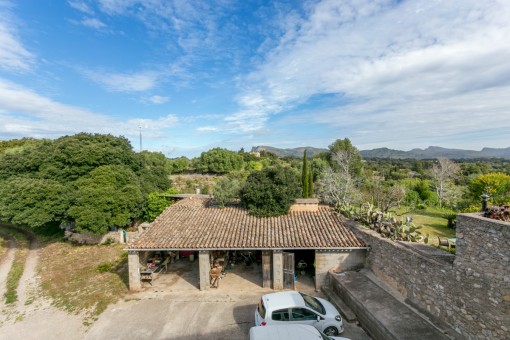 Vistas idílicas al paisaje
