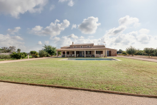 Vista exterior de la finca