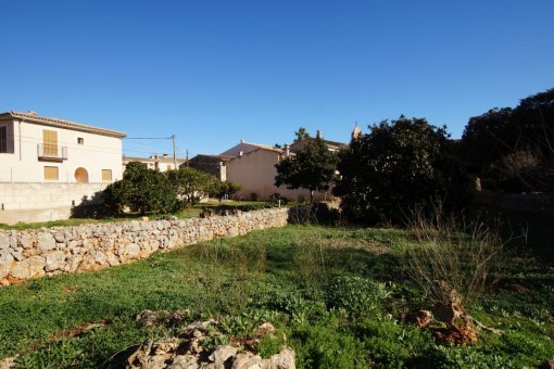 Terreno edificable, soleado y muy grande, en el centro de Pina