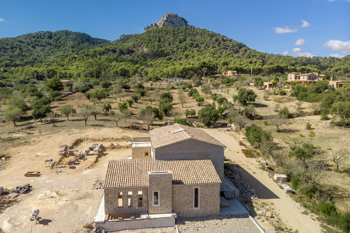 Vista exterior de la finca