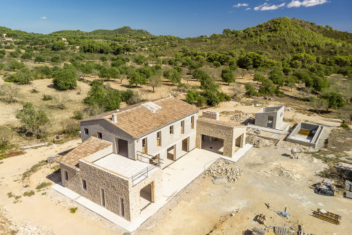 Vista exterior de la finca