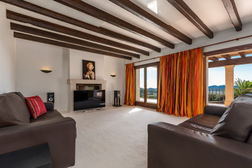 Salón acogedor
