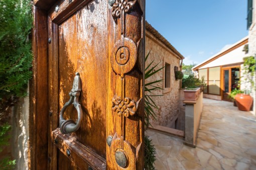 Entrada de la finca