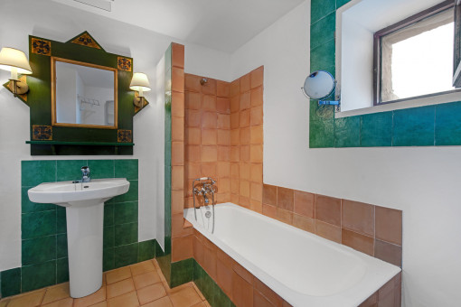 Baño con bañera