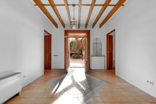 Entrada de la finca
