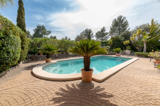 Área de piscina