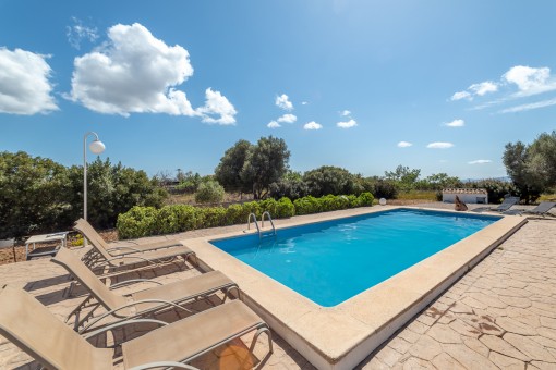 Área de piscina