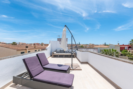 Vista a la terraza