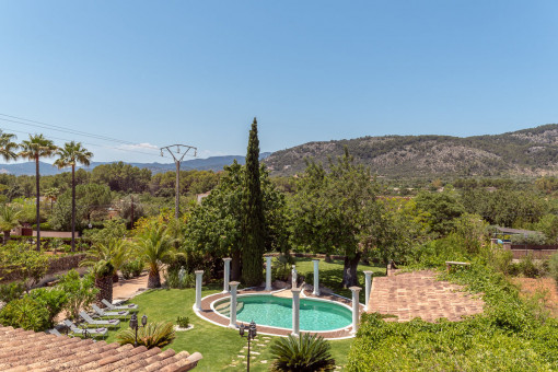Área de piscina