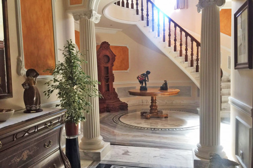 Impressive entrance hall
