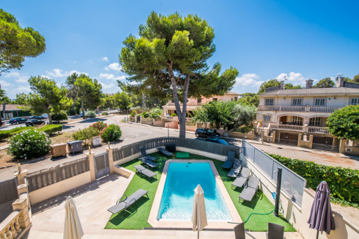 Área de piscina