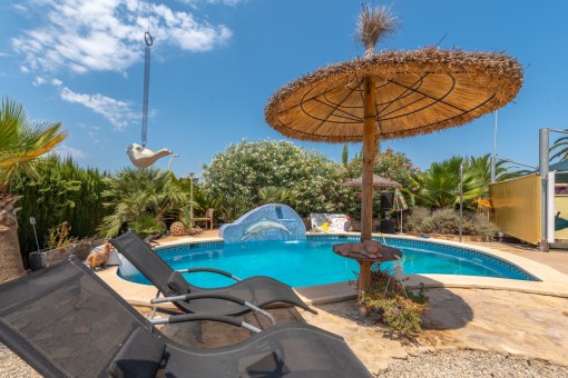 Área de piscina
