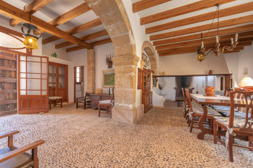 Entrada encantadora y abierta