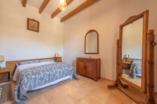 Uno de los dormitorios