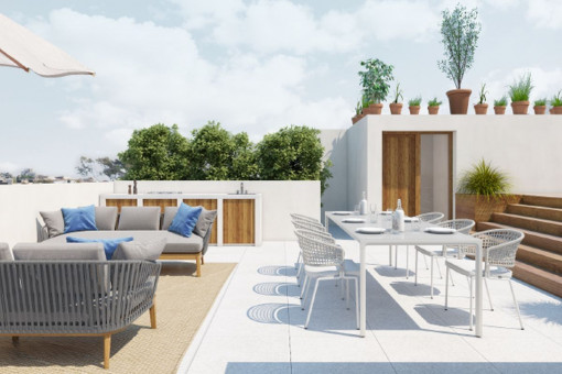 Terraza y comedor