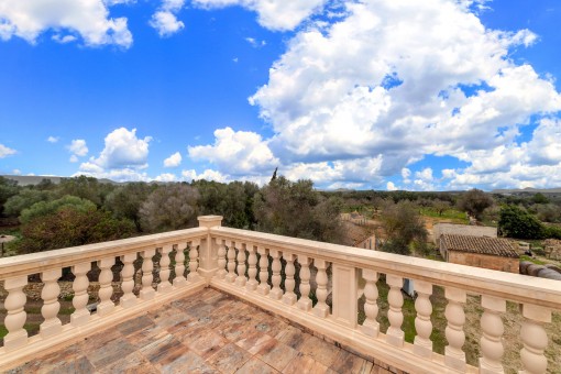 Vistas idílicas al paisaje