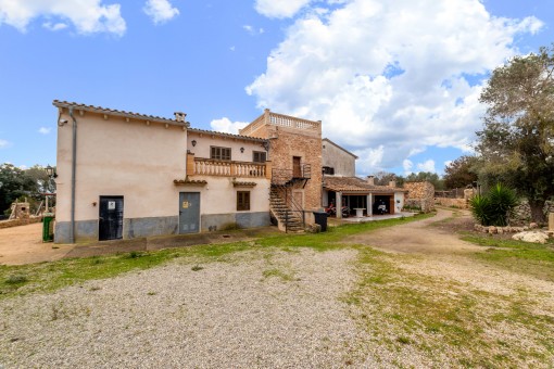 Vista exterior de la finca