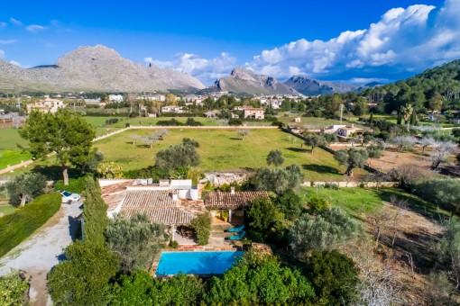 Finca desde arriba