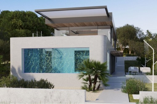 Villa en Cala Mandia para vender