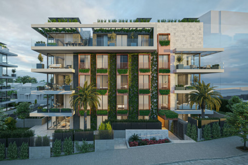 Atico de nueva construcción con azotea privada en Palma