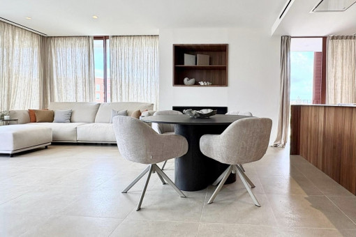 Offener Wohn-Essbereich