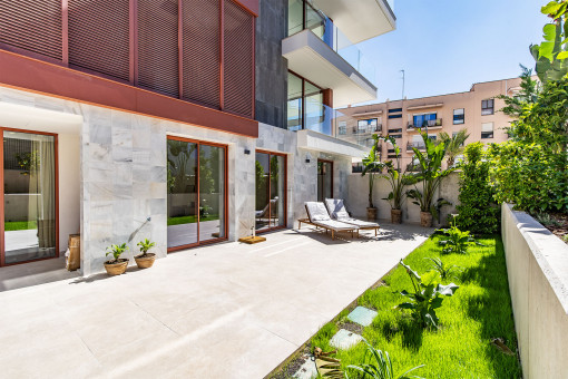Gran terraza privada