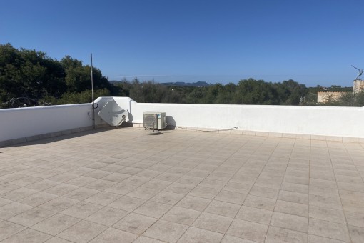 Terraza espaciosa