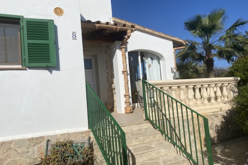 Vista exterior del chalet
