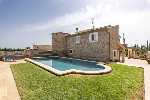 Área de piscina