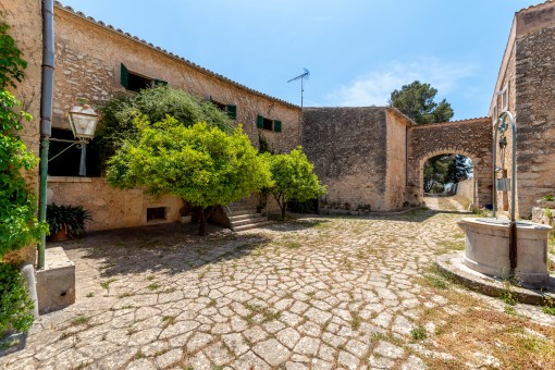 Vista exterior de la finca