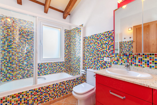 Baño con bañera