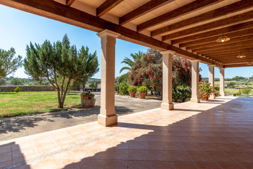 Terraza cubierta